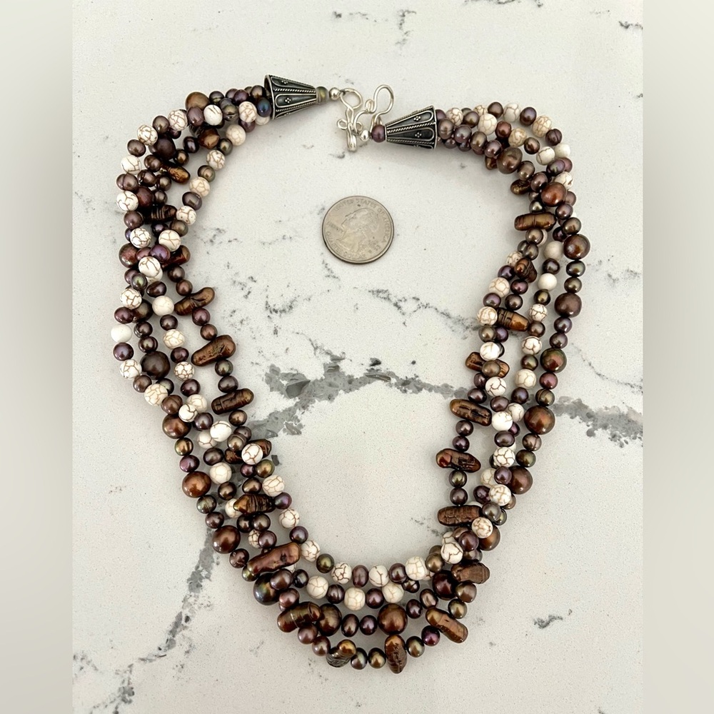 Freshwater Pearl necklace💕🐬 - Picture 16 of 16